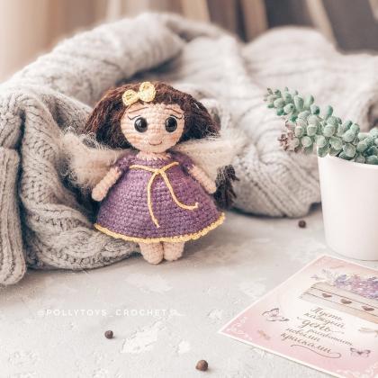 Crochet Pattern Doll Angel Crochet Toy Amigurumi..