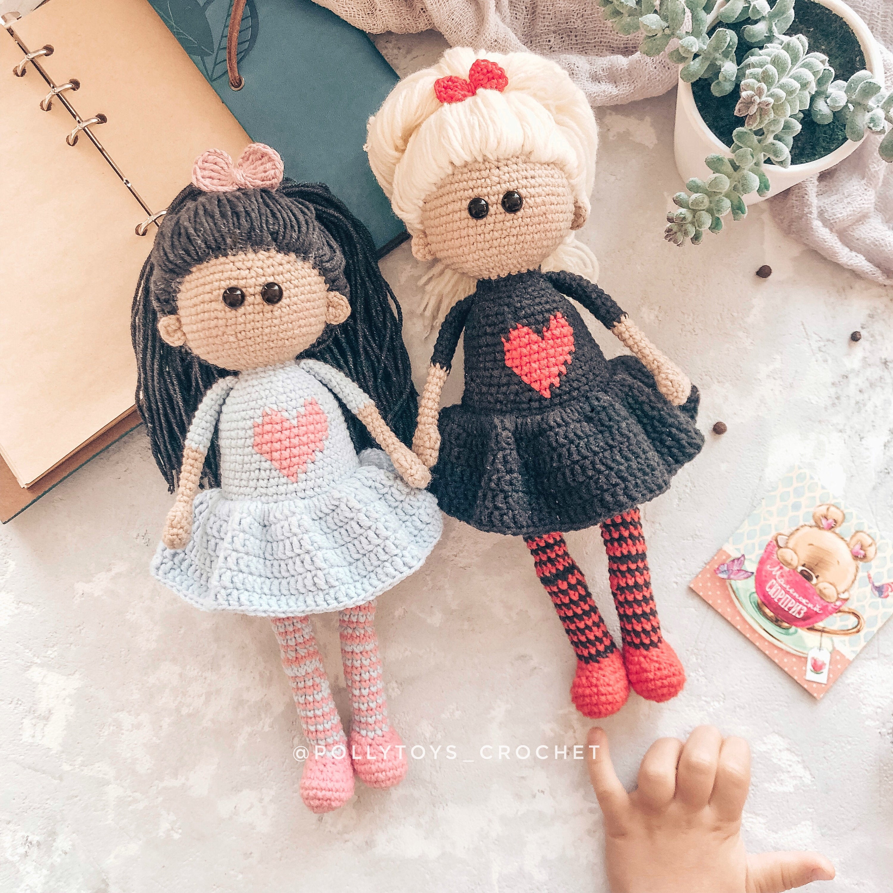 crochet doll pattern pdf
